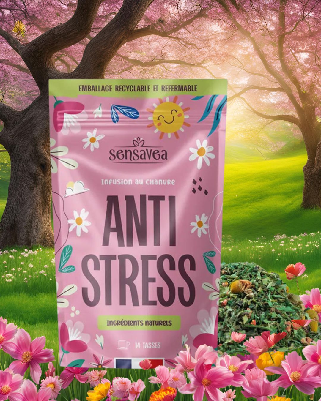 Infusion BIO CHANVRE CBD 30% "ANTI STRESS"