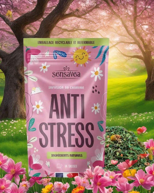 Infusion BIO CHANVRE CBD 30% "ANTI STRESS"