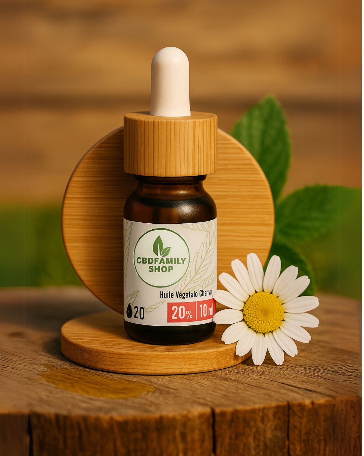 Huile CBD 20% Full Spectrum 10ml)
