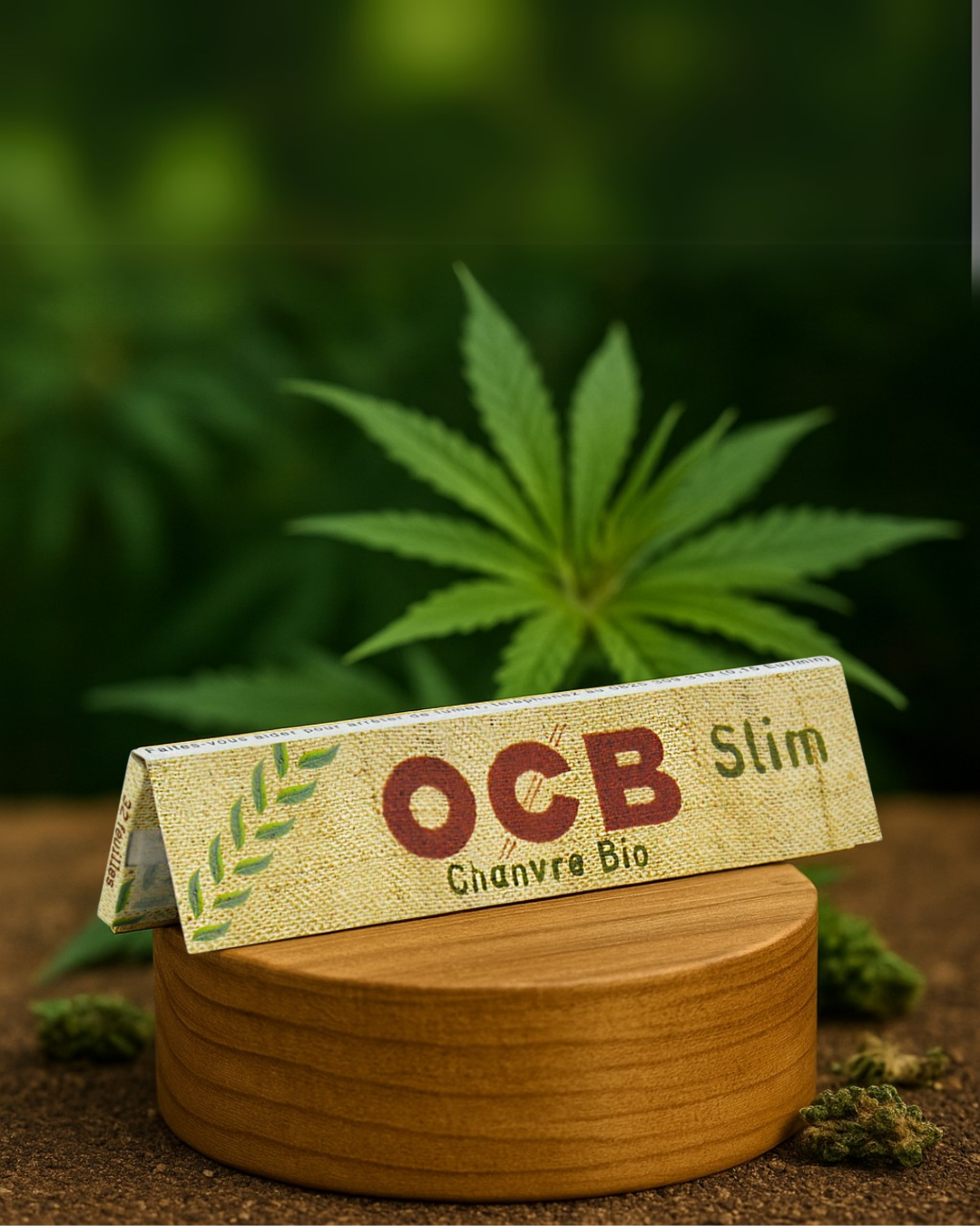 FEUILLES A ROULER OCB courtes-pur Chanvre BIO non blanchi