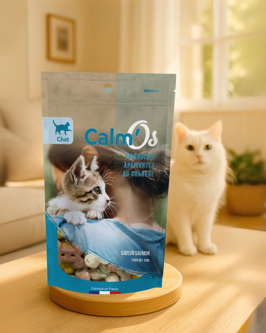 Croquettes - Friandises au Chanvre pour Chat – Calm’Os