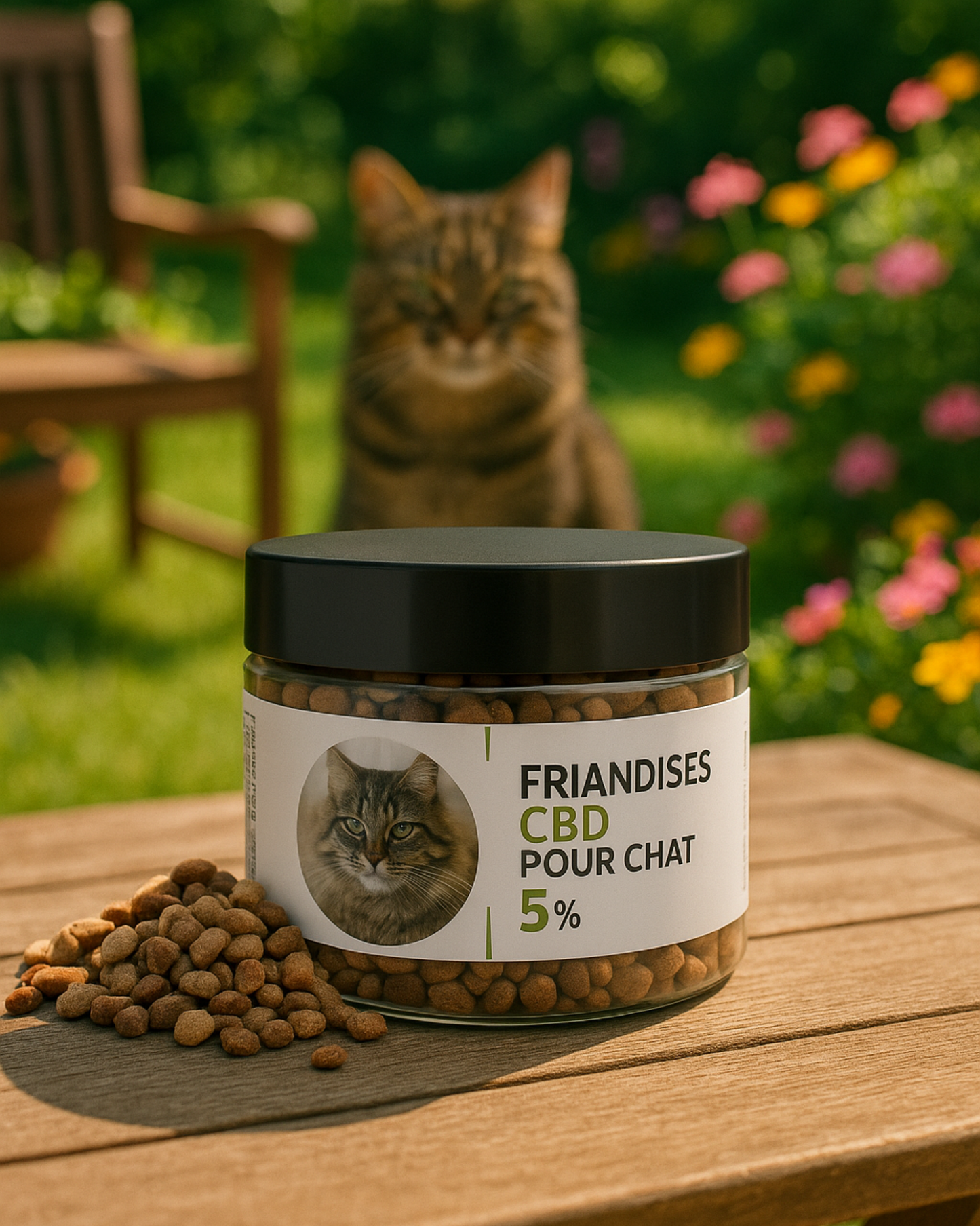 Friandises CBD 5% POUR CHAT "stressé"