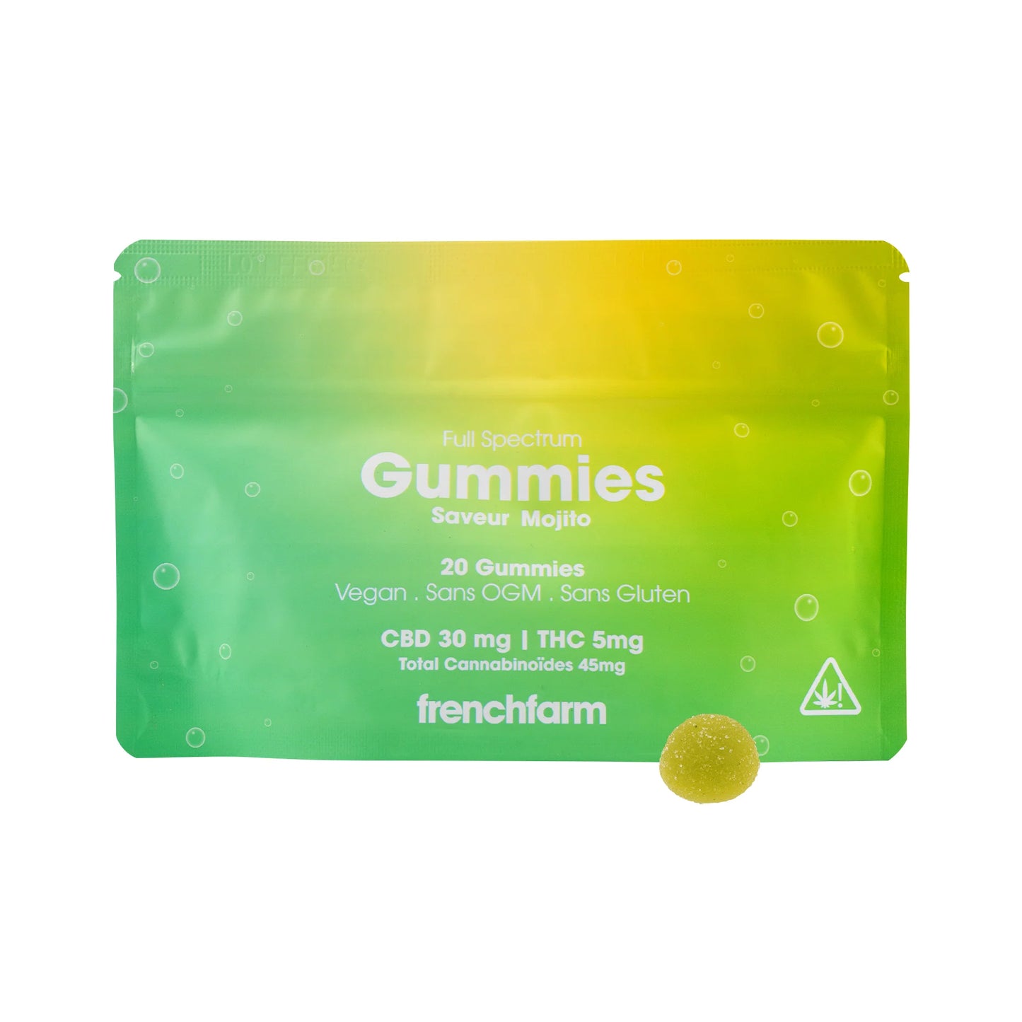 GUMMIES MOJITO | CBD+ | BONBONS FULLSPECTRUM