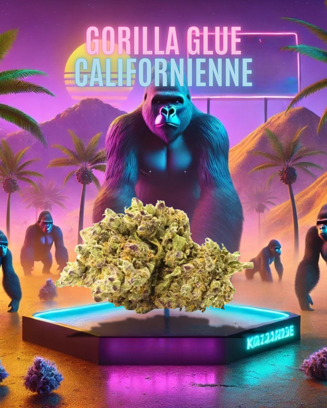 GORILLA GLUE Californienne
