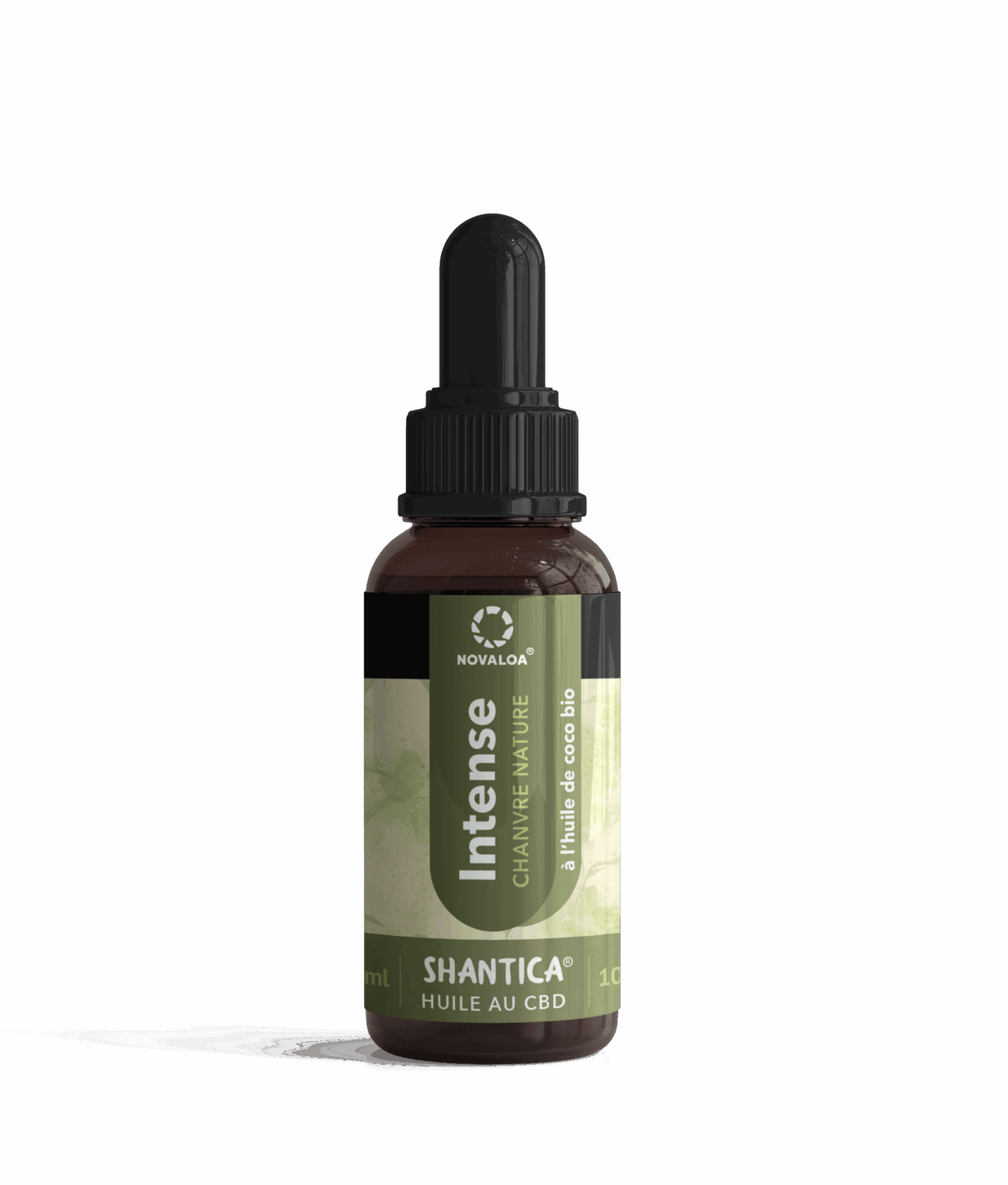 Huile CBD Novaloa 10ml 10% (0% THC et sans GLUTEN)
