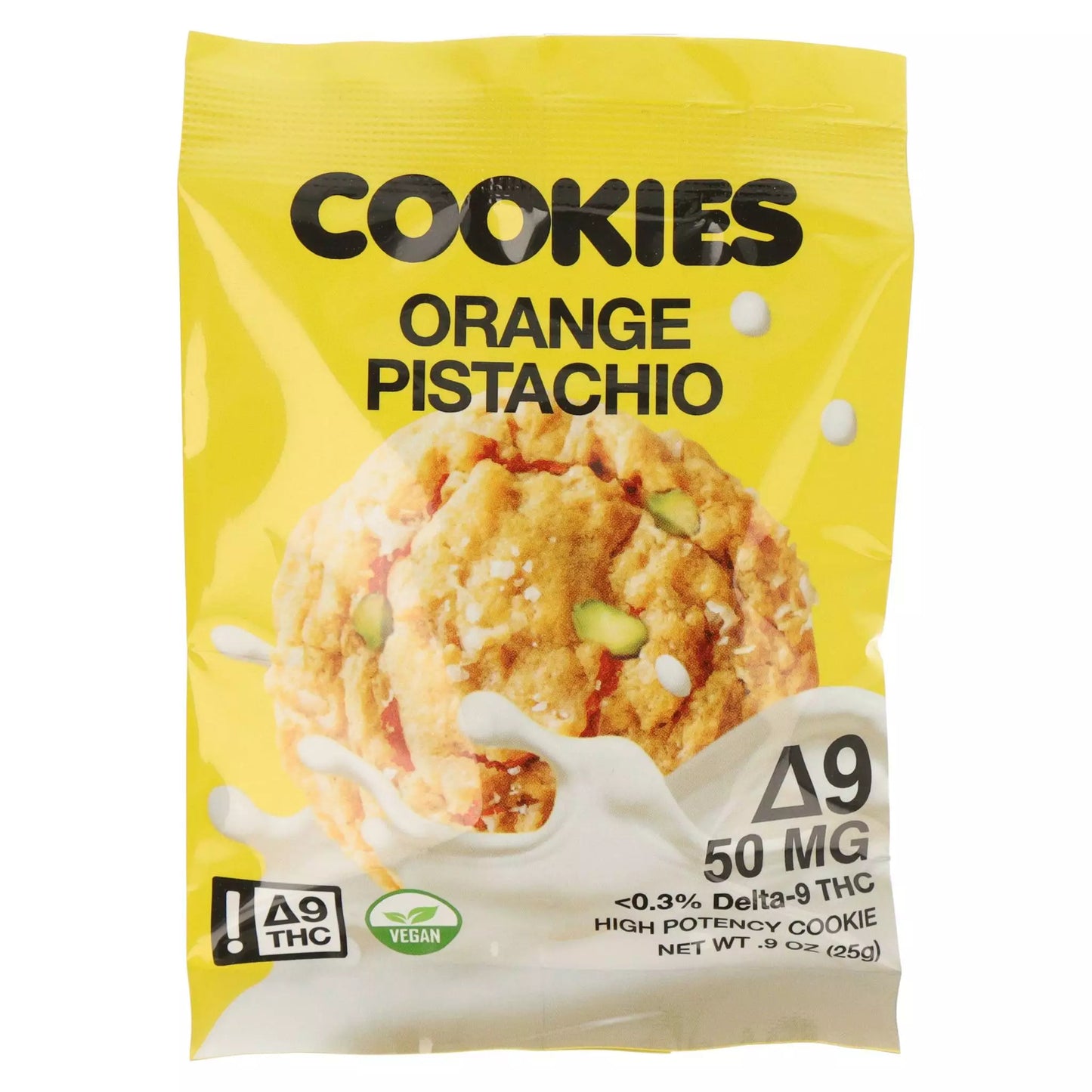 cookies DELTA-9 VEGAN ORANGE PISTACHIO