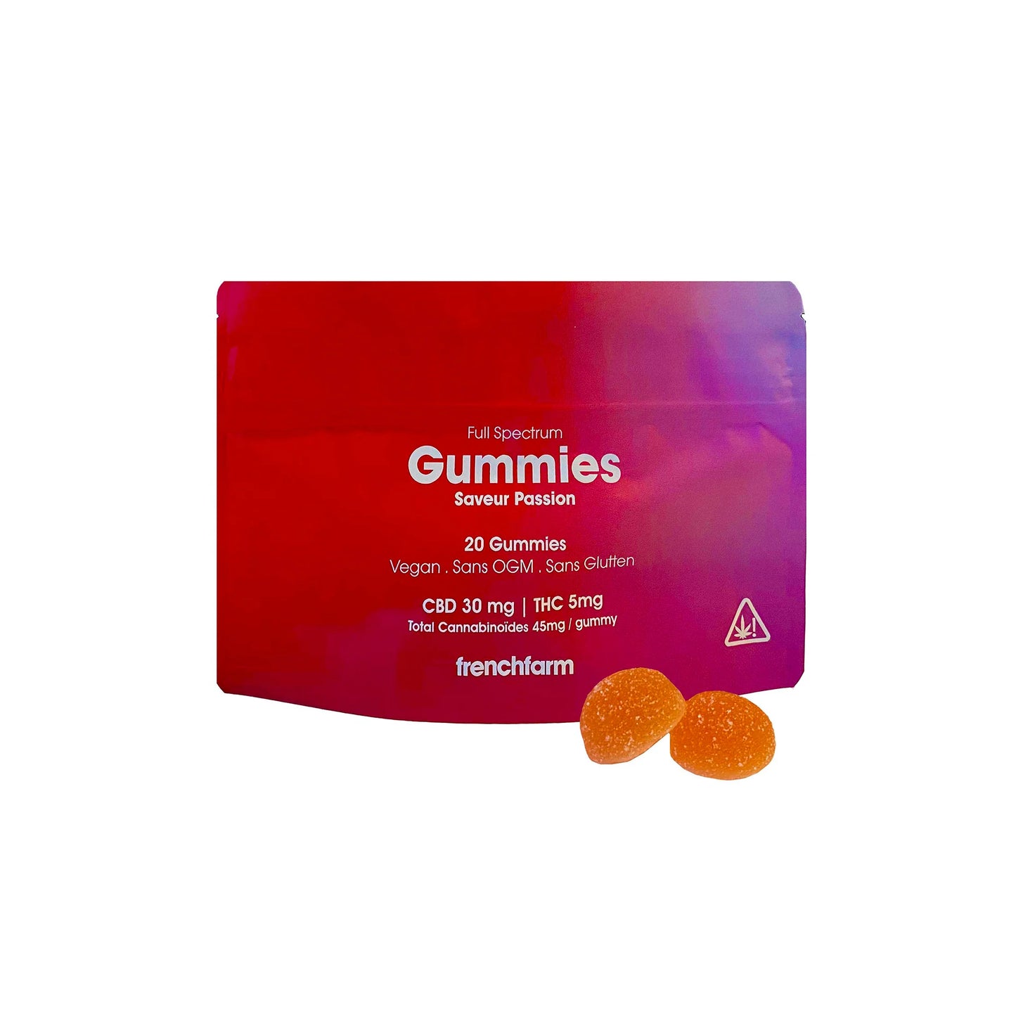 GUMMIES PASSION | CBD+ | BONBONS FULLSPECTRUM