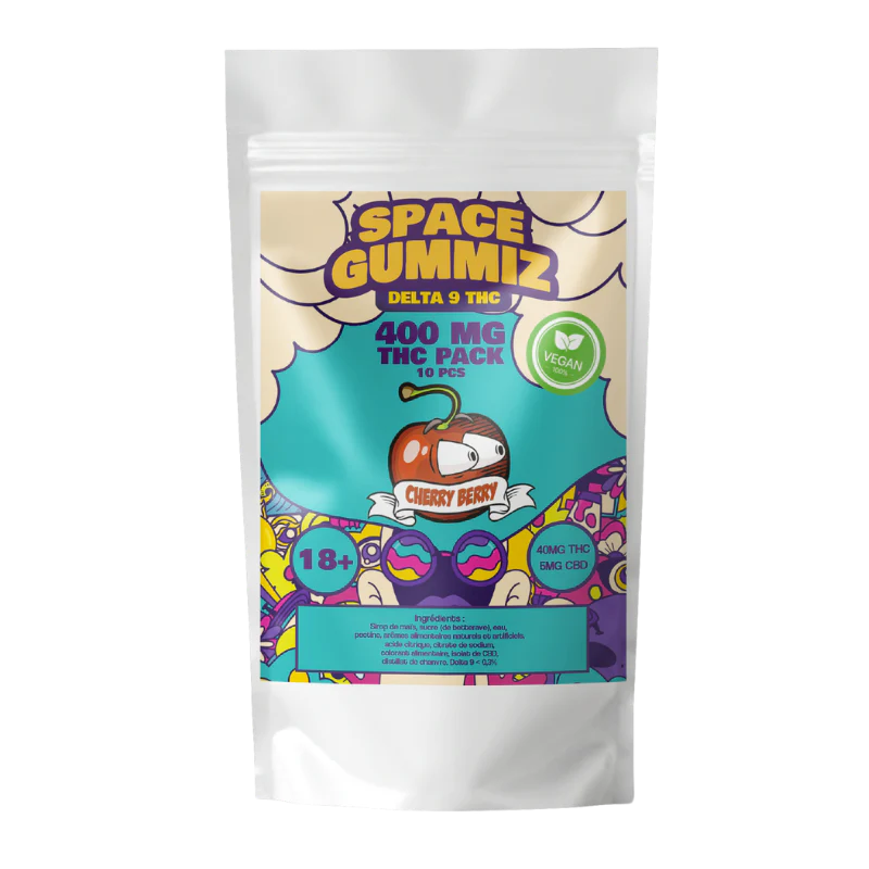 SPACE GUMMIZ | 10x BONBONS CBD + DELTA9 (40mg)