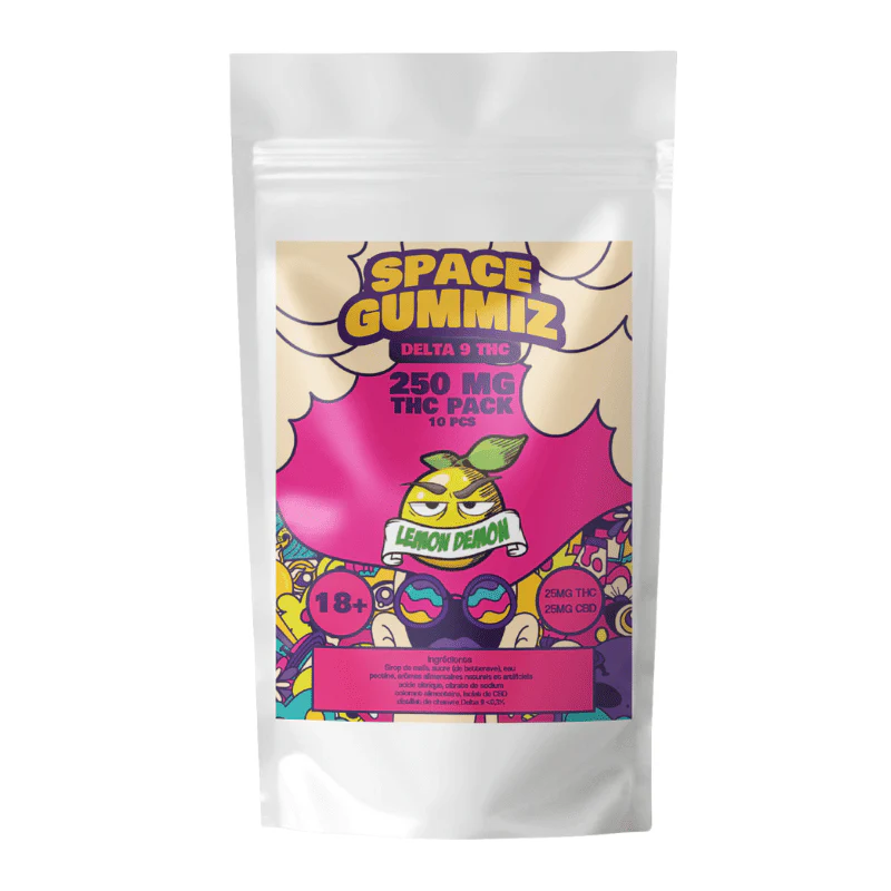 SPACE GUMMIZ x 10 BONBONS CBD+ DELTA9 (25mg)