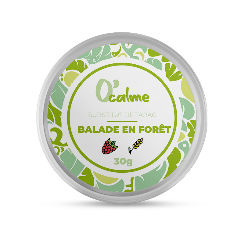 Substitut de tabac "BALADE EN FORET" Framboisier, Bouillon blanc