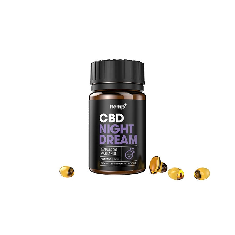 Gélules-capsules CBD "Night dream"