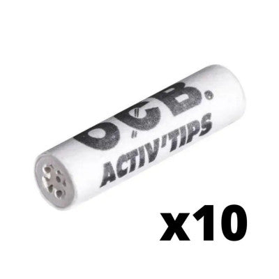 FILTRES OCB "Activ'Tips" slim 7 mm x 27 mm x 10