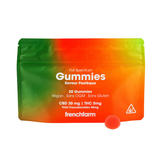 GUMMIES PASTÈQUE | CBD+ | BONBONS FULLSPECTRUM