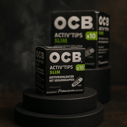 FILTRES OCB "Activ'Tips" slim 7 mm x 27 mm x 10