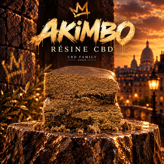 Akimbo Double Static - résine CBD Family Paris