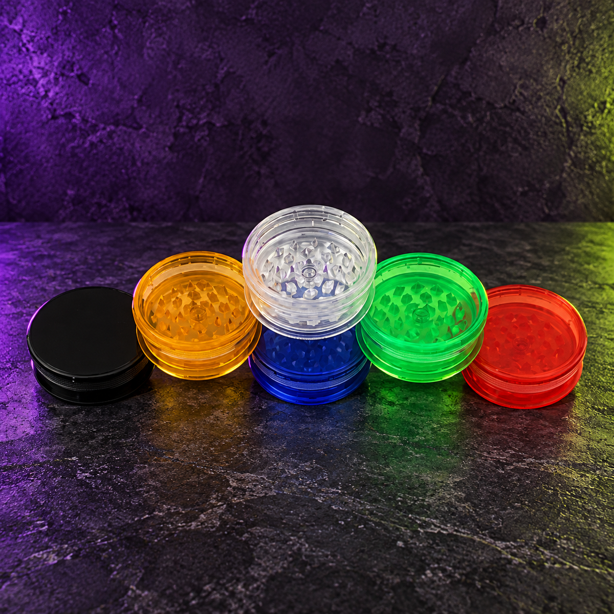 GRINDER XL — présentation sur fond CBD Family