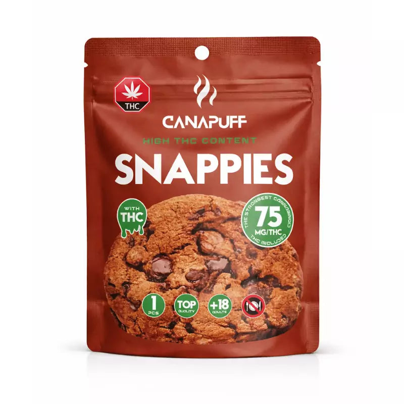 Cookie "Snappies" CBD Spectre complet (Delta 9 / 75mg)