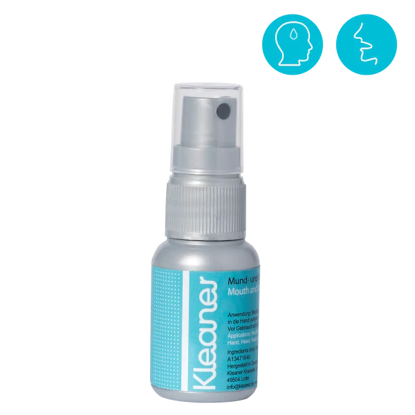 Kleaner spray nettoyant toxines, hygiène buccale et corporelle- 30 ml