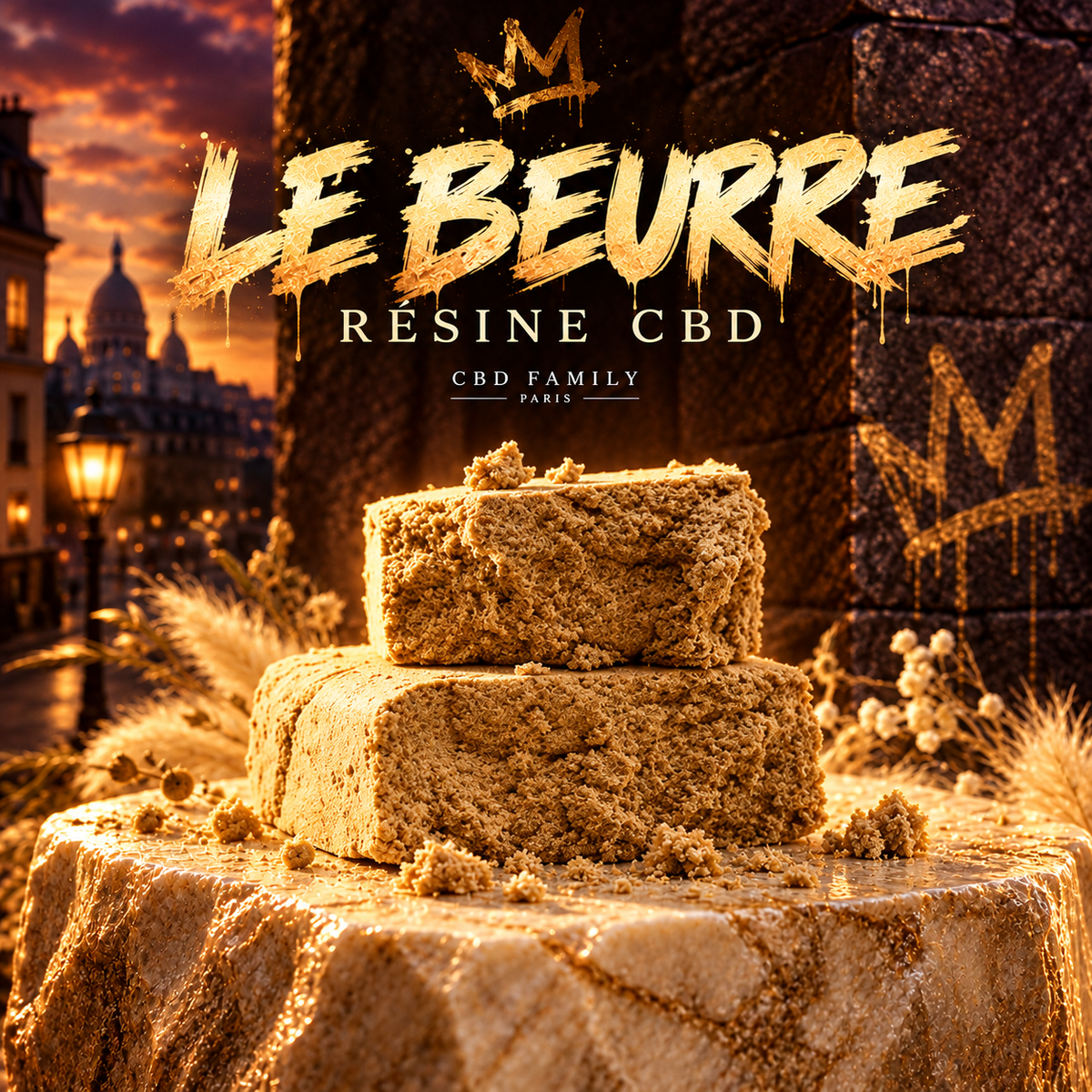 Le Beurre Cali Mousse - résine CBD Family Paris