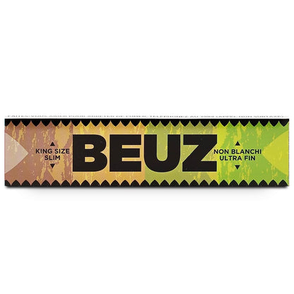 FEUILLES à rouler BEUZ King size SLIM  (papier non blanchi)
