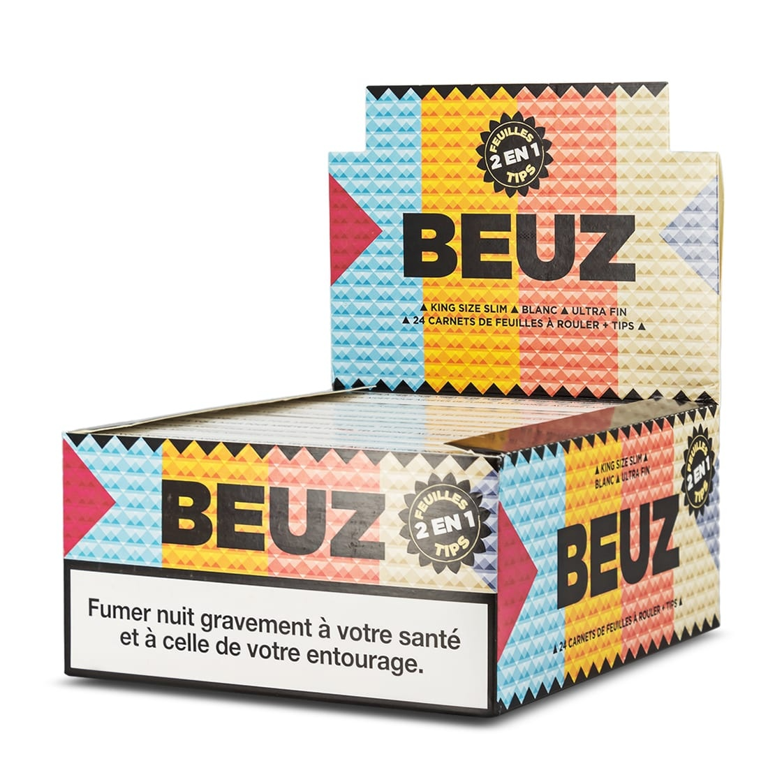 Tips "2 en 1" Feuilles à rouler BEUZ