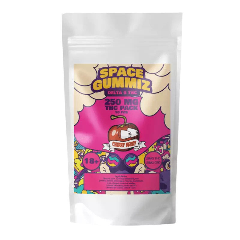 SPACE GUMMIZ | BONBONS CBD+ DELTA9 (25mg)