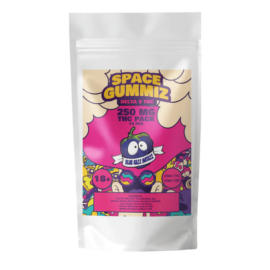 SPACE GUMMIZ x 10 BONBONS CBD+ DELTA9 (25mg)