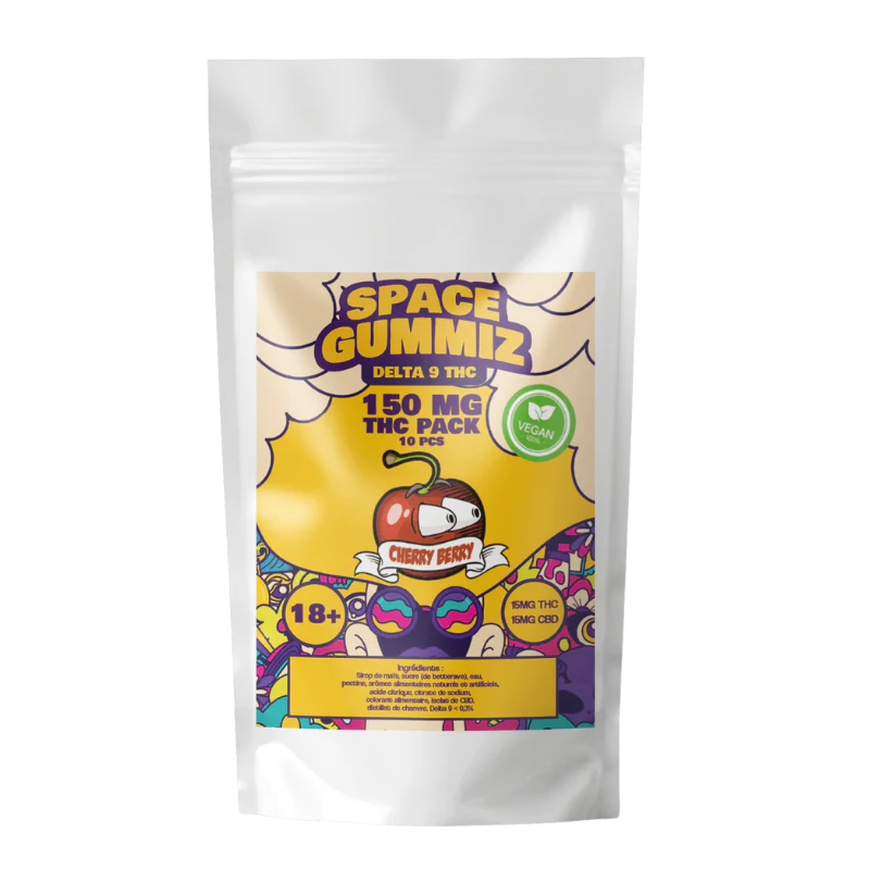 SPACE GUMMIZ |10x BONBONS CBD+ DELTA9 (15mg)