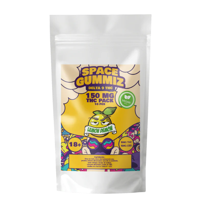 SPACE GUMMIZ |10x BONBONS CBD+ DELTA9 (15mg)